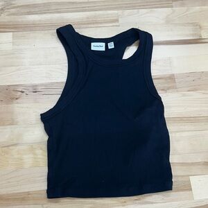 Aritzia Sunday Best Black Tank Top
